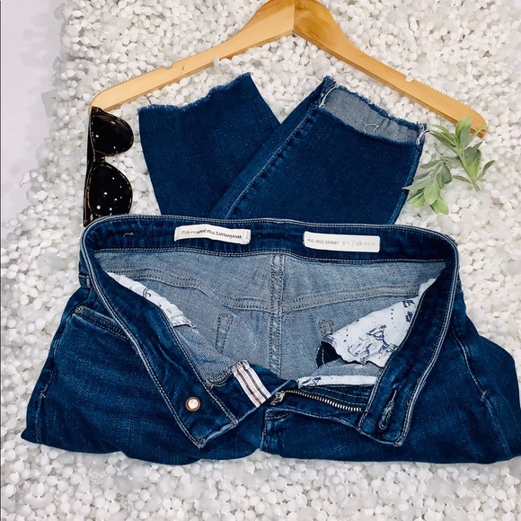 Anthro Pilcro Jeans Mid-Rise Skinny - Picture 5 of 8